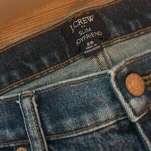 JCrew Slim Boyfriend Jeans - size 8